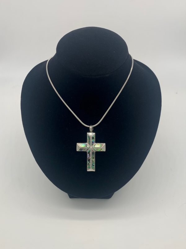 Cross Pet Cremation Necklace